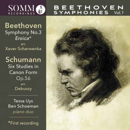 Beethoven Intégrale des symphonies trancrites pour piano vol.1 / Uys, Schoeman