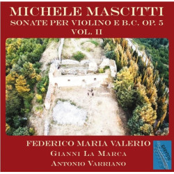 Michele Mascitti Sonates pour violon op.5, vol.2