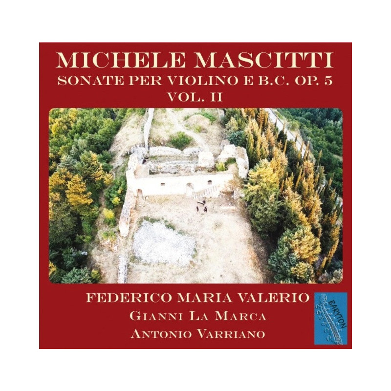 Michele Mascitti Sonates pour violon op.5, vol.2