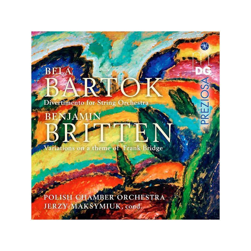 Bartok Divertimento, Britten Variations sur un thème de Franck Bridge, Jerzy Maksymiuk