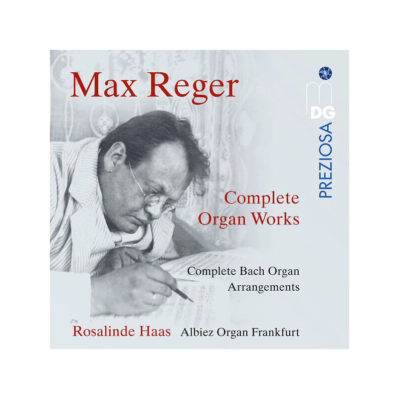 Max Reger Intégrale de l’œuvre d’orgue & Intégrale des arrangements des œuvres d’orgue de Bach, Rosalinde Haas