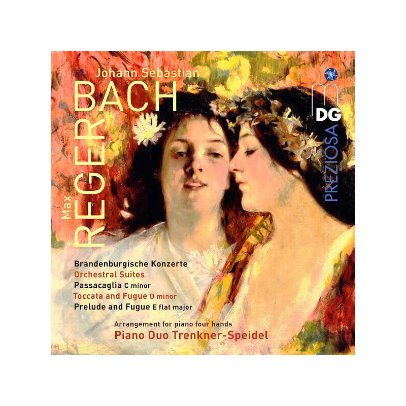 Bach/Reger Les Concertos brandebourgeois & Suites orchestrales, Piano Duo Trenkner-Speidel