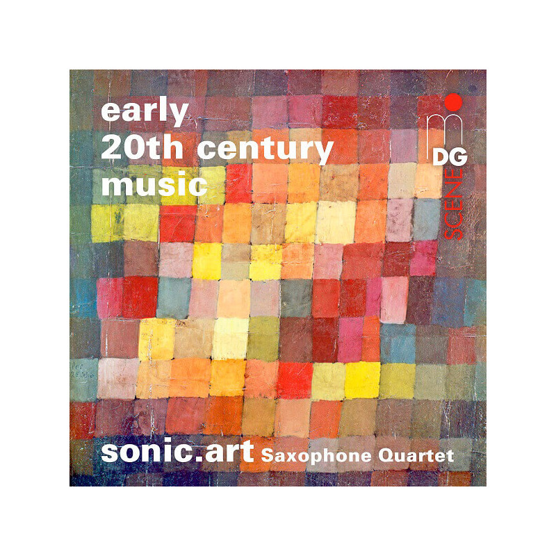 Musique du début du XXe siècle, Eisler, Mossolov, Bartok, Butting, Gal, Chostakovitch par le sonic.art Saxophone Quartet