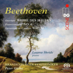 Beethoven, Ouverture, Concerto piano n°4, Variations, Lauma Skride