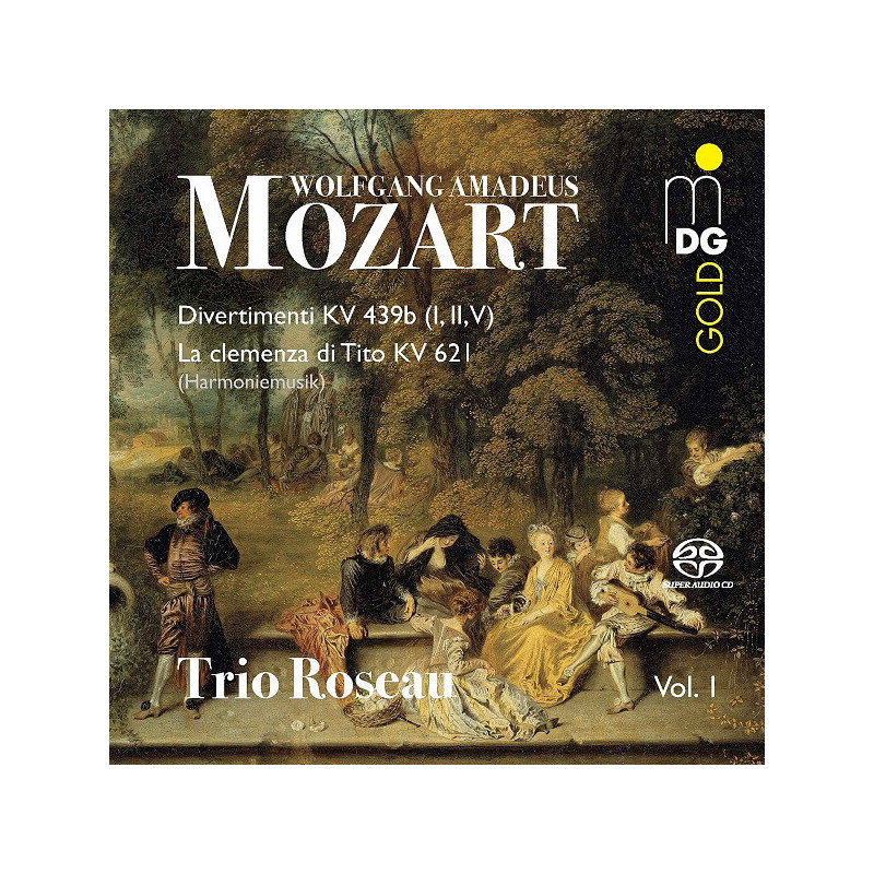 W.A. Mozart Musique d’harmonie vol.1 Trio Roseau