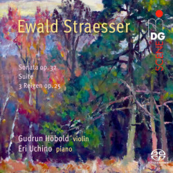 Ewald Straesser Oeuvres pour violoncelle et piano par Höbold, Uchino