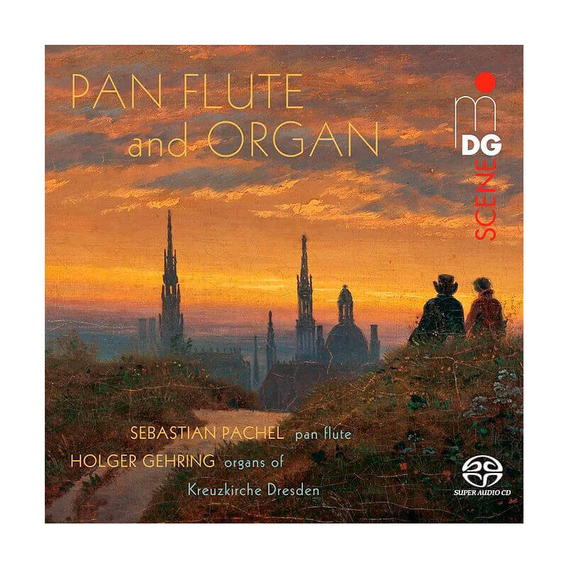 Flûte de pan et orgue, Bach, Fauré, Merkel, Dinicu, Bartok / Sebastian Pachel, Holger Gehring