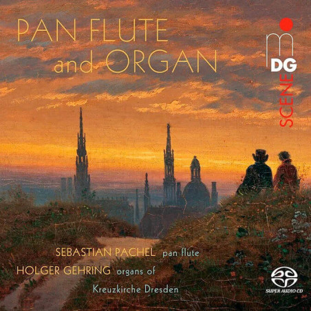 Flûte de pan et orgue, Bach, Fauré, Merkel, Dinicu, Bartok / Sebastian Pachel, Holger Gehring