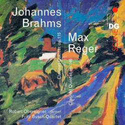 Brahms, Reger, Quintette pour clarinette, Robert Oberaigner, Fritz Busch Quartet