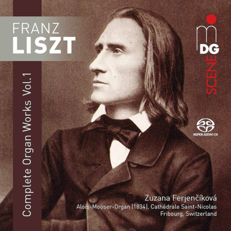 LISZT Intégrale des œuvres d’orgue, vol.1 / Ferjencíková