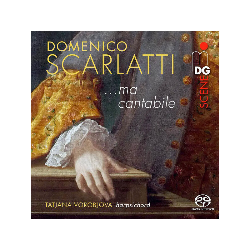 Domenico Scarlatti Ma Cantabile, Tatiana Vorobjova, clavecinclavecin,