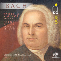 Bach, Suites françaises, Partita, Christian Zacharias, piano