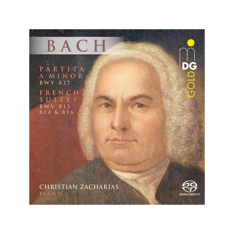 Bach, Suites françaises, Partita, Christian Zacharias, piano