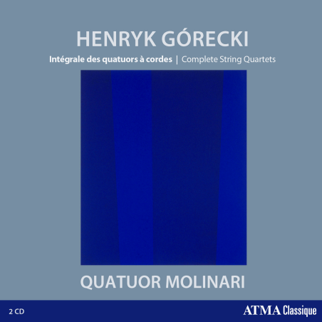 Gorecki Intégrale des quatuors Quatuor Molinari (2 CD)