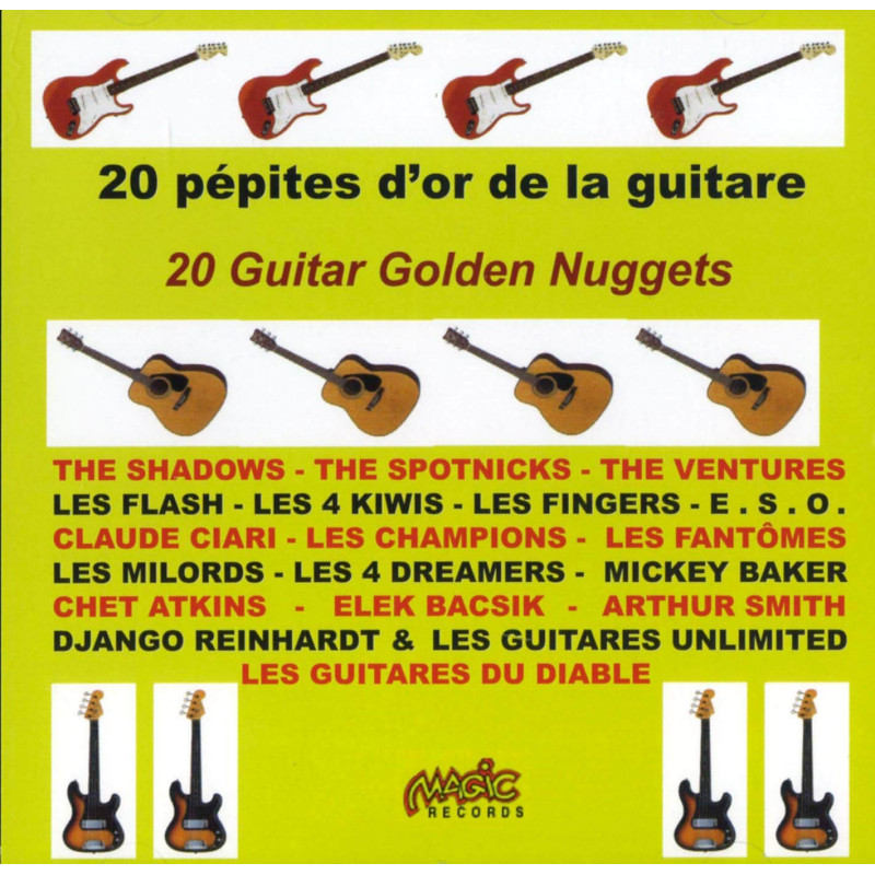 20 pépites de la guitare