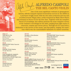 Alfredo Campoli l'art du violon