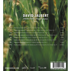 Prokofiev Sonates pour piano Vol.1 David Jalbert