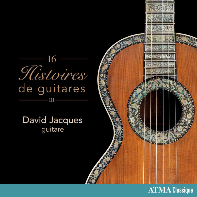 16 histoires de guitare David Jacques, guitare