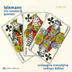 Telemann Sonates en trio & quatuors Compagnia Transalpina