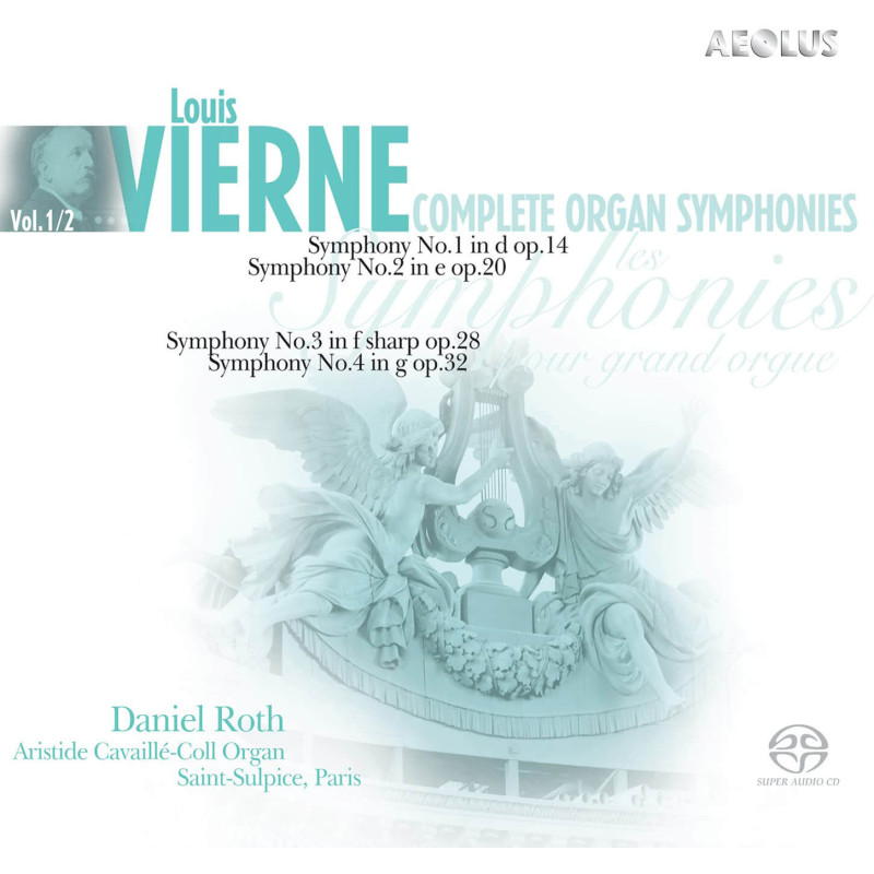 Louis Vierne Symphonies pour orgue n°1 & 4, Daniel Roth orgue de l'église Saint-Sulpice