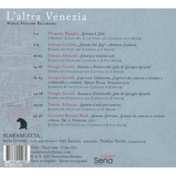 L’Altra Venezia Sonates pour violon et violoncelle, Scaramuccia