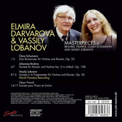 Brahms, Franck, C. Schumann, Lobanov / Elmira Darvarova