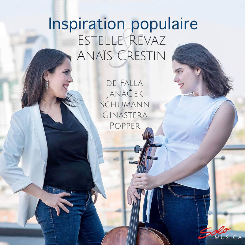 Inspiration populaire Estelle Revaz, violoncelle Anaïs Crestin, piano