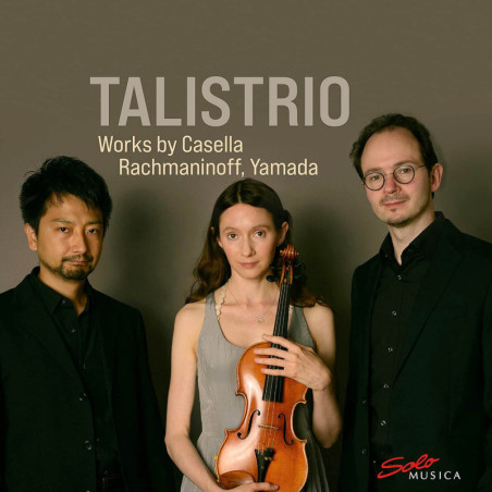 A. Casella, S. Rachmaninov, K. Yamada par le Talistrio