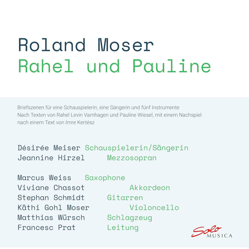 Roland Moser Rahel und Pauline