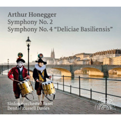 Honegger, Symphonies 2 & 4 / Russel Davies