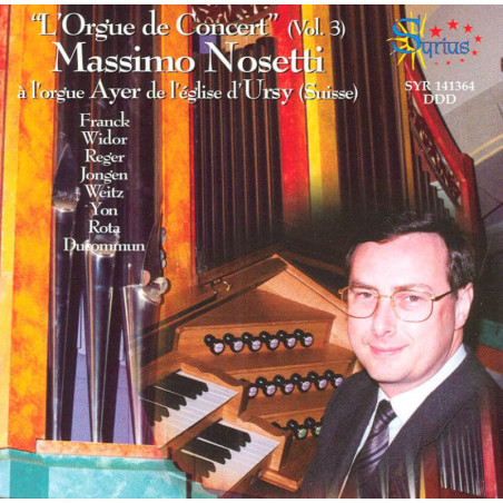 L'orgue de concert, vol. 3 Massimo Nosetti