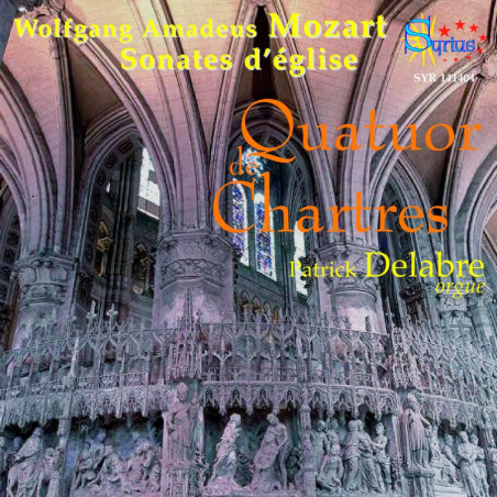 Mozart Sonates d'église, Patrick Delabre, orgue