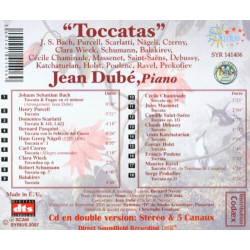 Toccatas Jean Dubé, piano