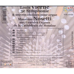 Louis Vierne, Symphonie No.3 - Massimo Nosetti