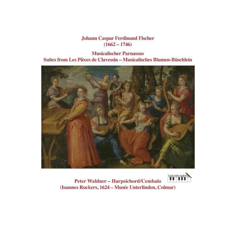 Johann Caspar Ferdinand Fischer Musicalischer Parnassus, Peter Waldner, clavecin