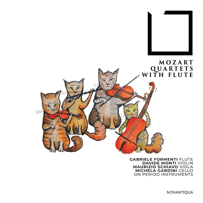 Mozart Quatuors avec flûte Gabriele Formanti