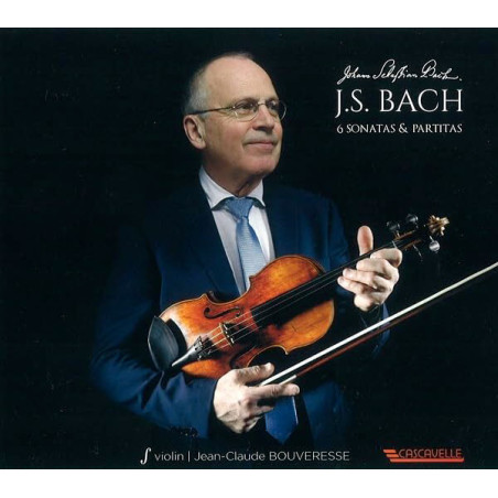 J.S. BACH (1685-1750) 6 Sonates & Partitas  Jean-Claude Bouveresse, violon