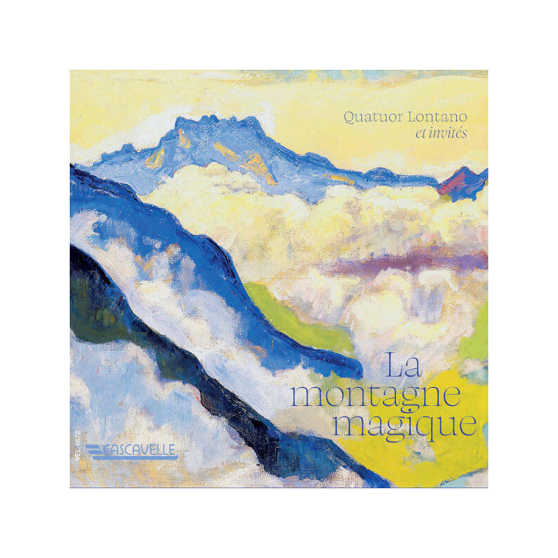 La montagne magique, Stravinsky, Copland, Ravel, Berio, Novak, Quatuor Lontano