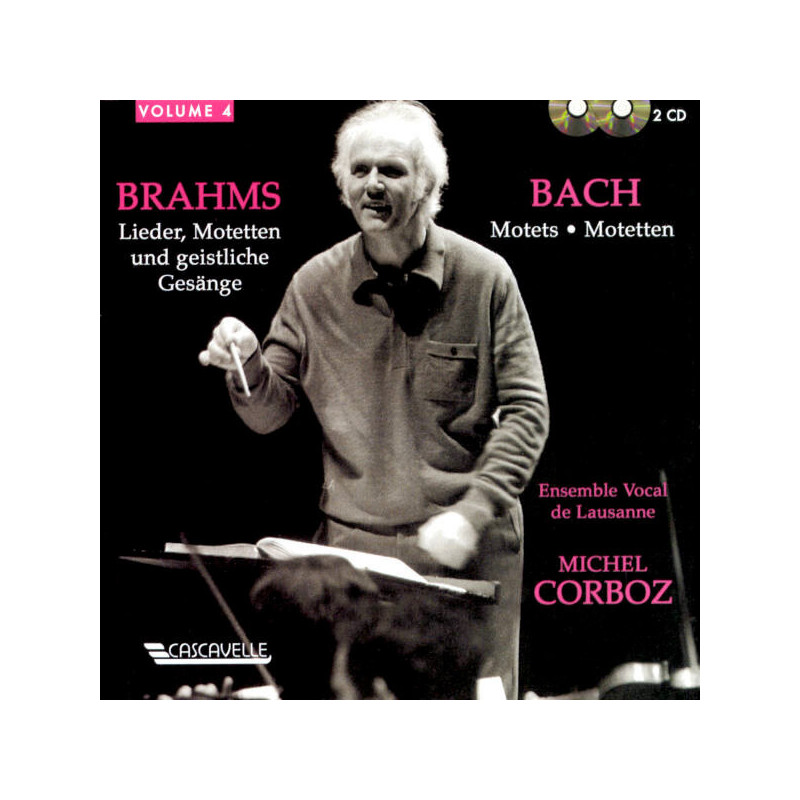 Bach Motets Brahms Lieder, Motets et Geistlieche gesange Michel Corboz