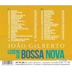 JOAO GILBERTO La légende de la Bossa Nova (2 CD)