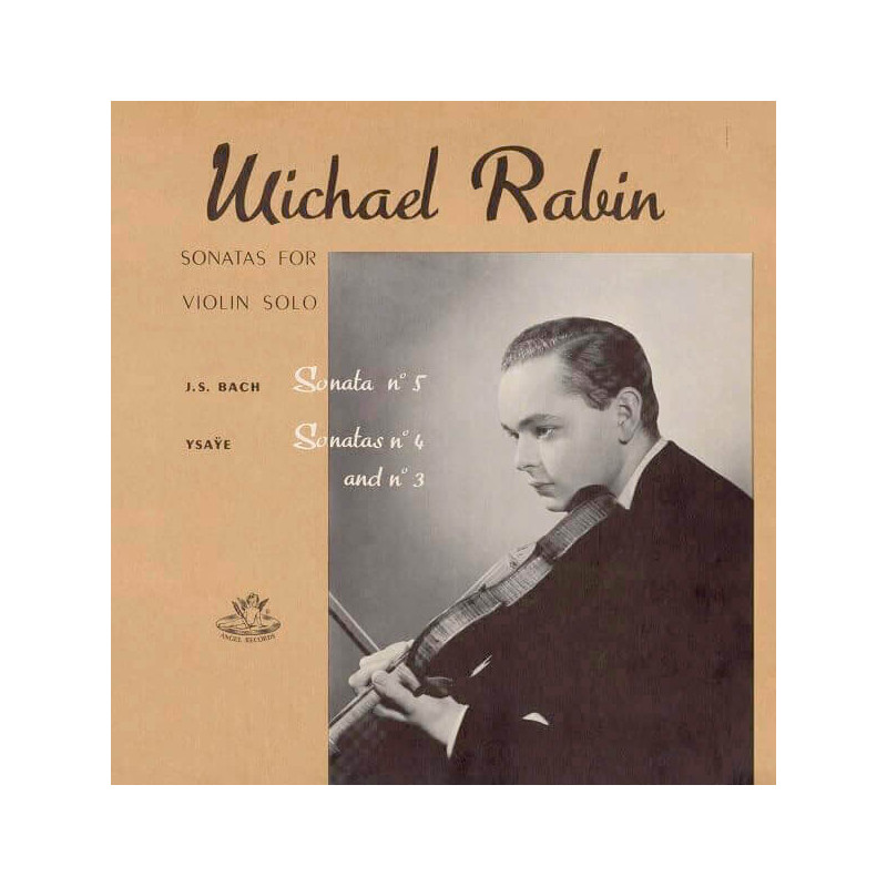 Michael Rabin joue Bach et Isaye (vinyle)