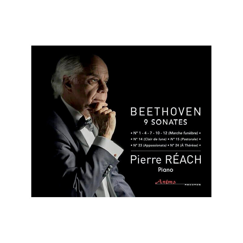 Beethoven, Intégrale des sonates, Pierre Réach vol.2, piano