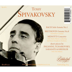 Tossy Spivakovsky, violon