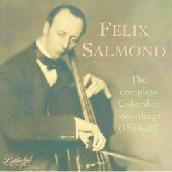 Felix Salmond Columbia Recordings