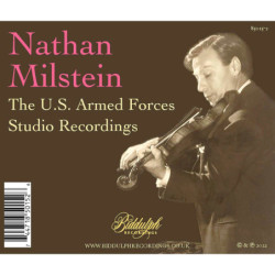 Nathan Milstein Enregistrements Studio Us Armed Forces