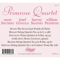 Primrose Quartet (3 CD)