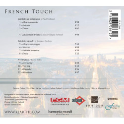 French Touch, Onslow, Taffanel, Verdier, Beffa, Klarthe Quintet