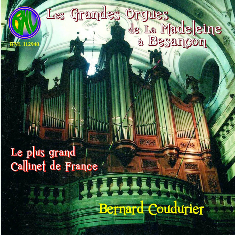 Les Grandes Orgues de Besançon, Bernard Coudurier