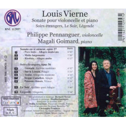 Louis Vierne - Intégrale de l’oeuvre violoncelle & piano