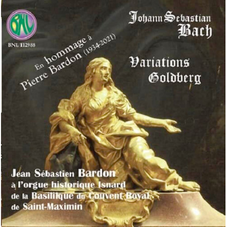 Bach Les Variations Goldberg Jean-Sébastien Bardon